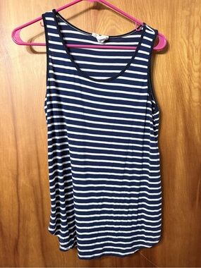 Betsy’s Boutique Navy Stripe Tank